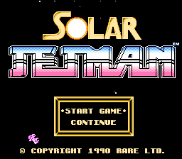 Solar Jetman - Hunt for the Golden Warpship (Europe)